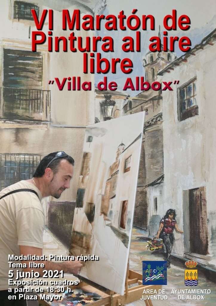 VI maratón de pintura al aire libre villa de albox 2021