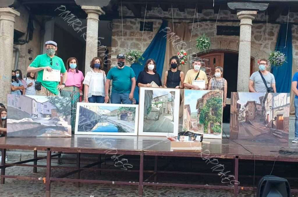 Fallo concurso pintura rápida San Esteban de la Sierra (Salamanca) 2021
