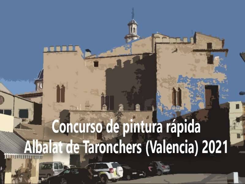 concurso de pintura rápida de Albalat de Taronchers 2021