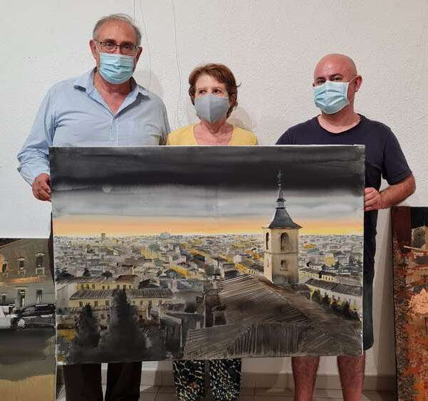 premiado concurso pintura rápida Alcazar de san juan 2021