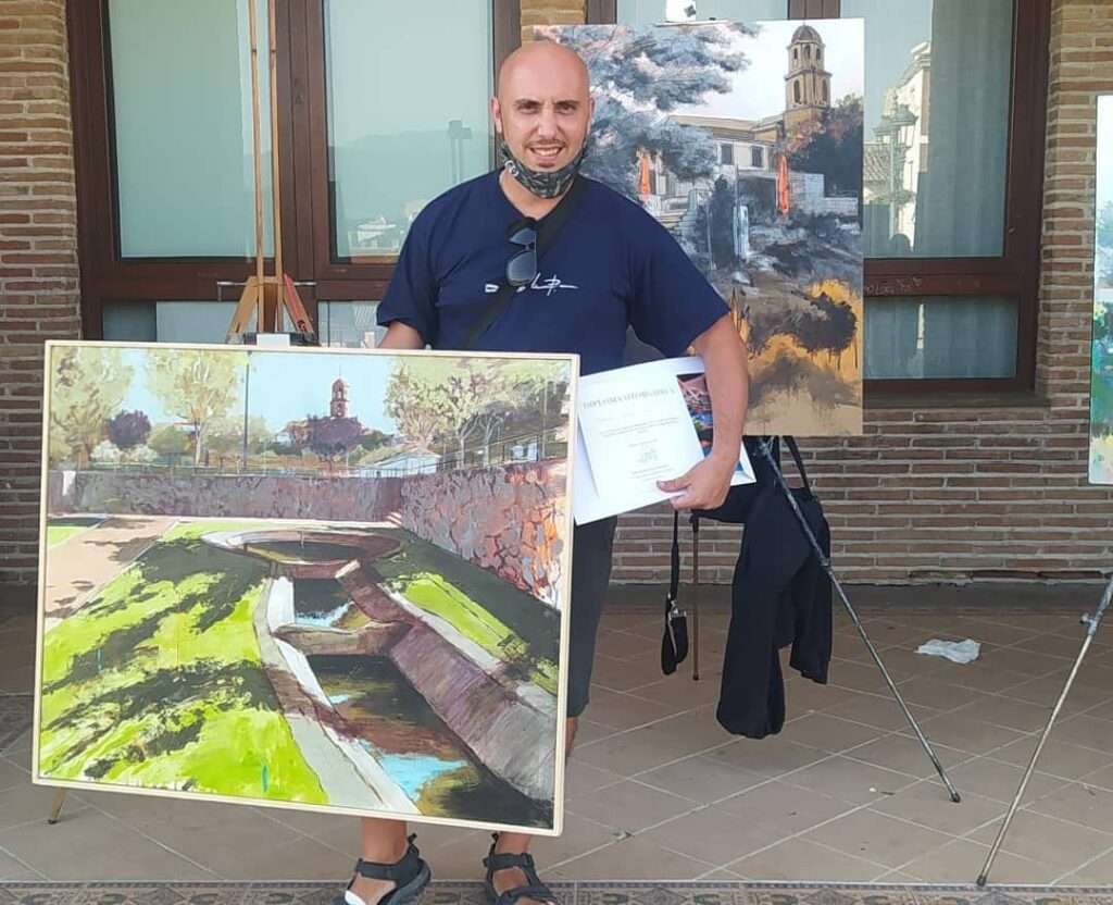 premiado concurso pintura rápida Alhendin 2021