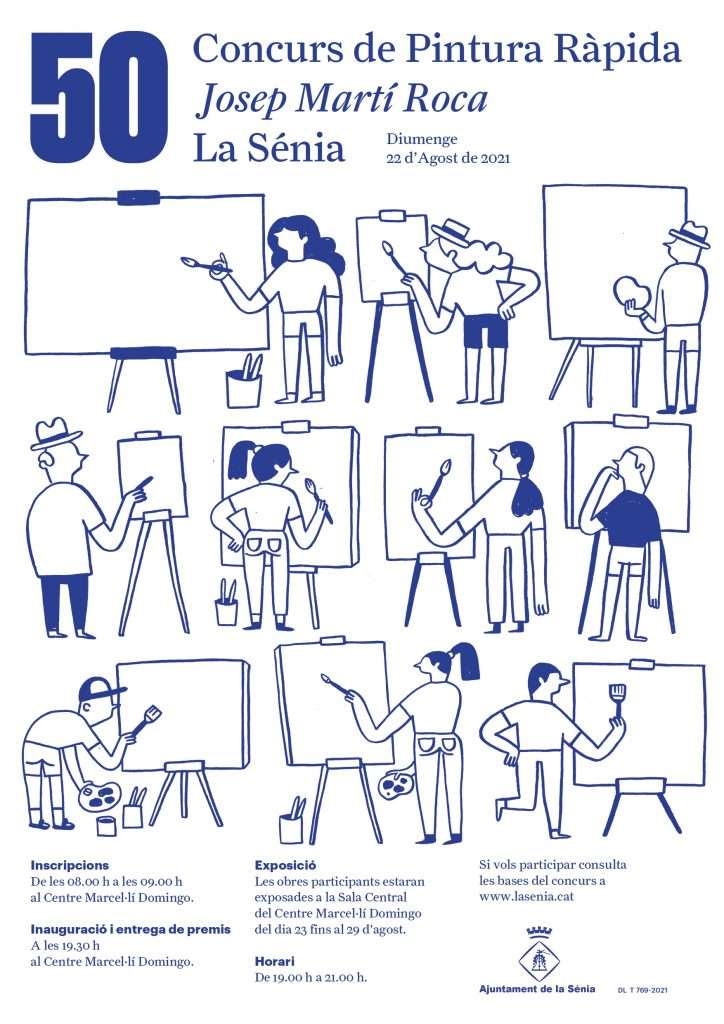 CONCURSO PINTURA RAPIDA La Senia 2021
