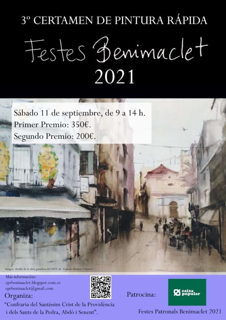 Concurso de pintura rápida Benimaclet 2021