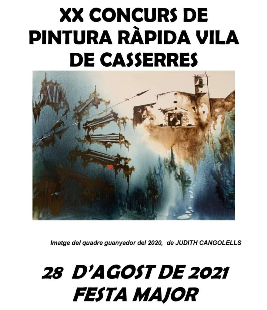 Concurso de pintura rápida Casserres 2021
