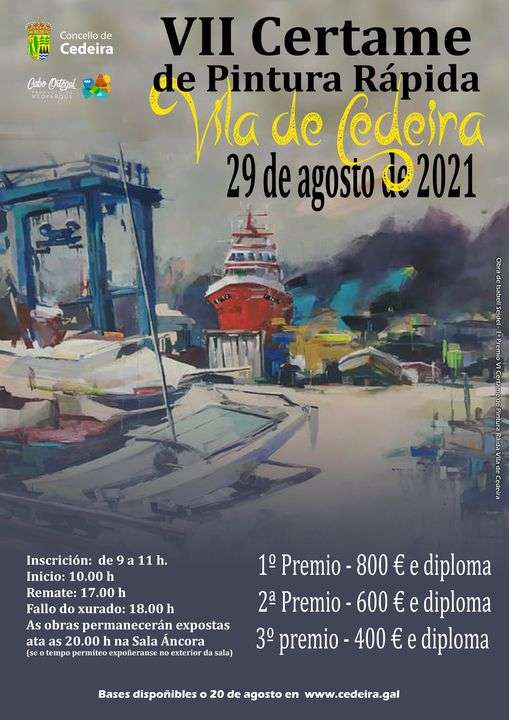 Concurso de pintura rápida Cedeira 2021