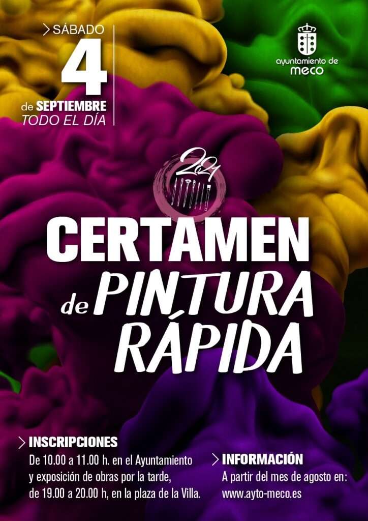 Concurso de pintura rápida Meco 2021