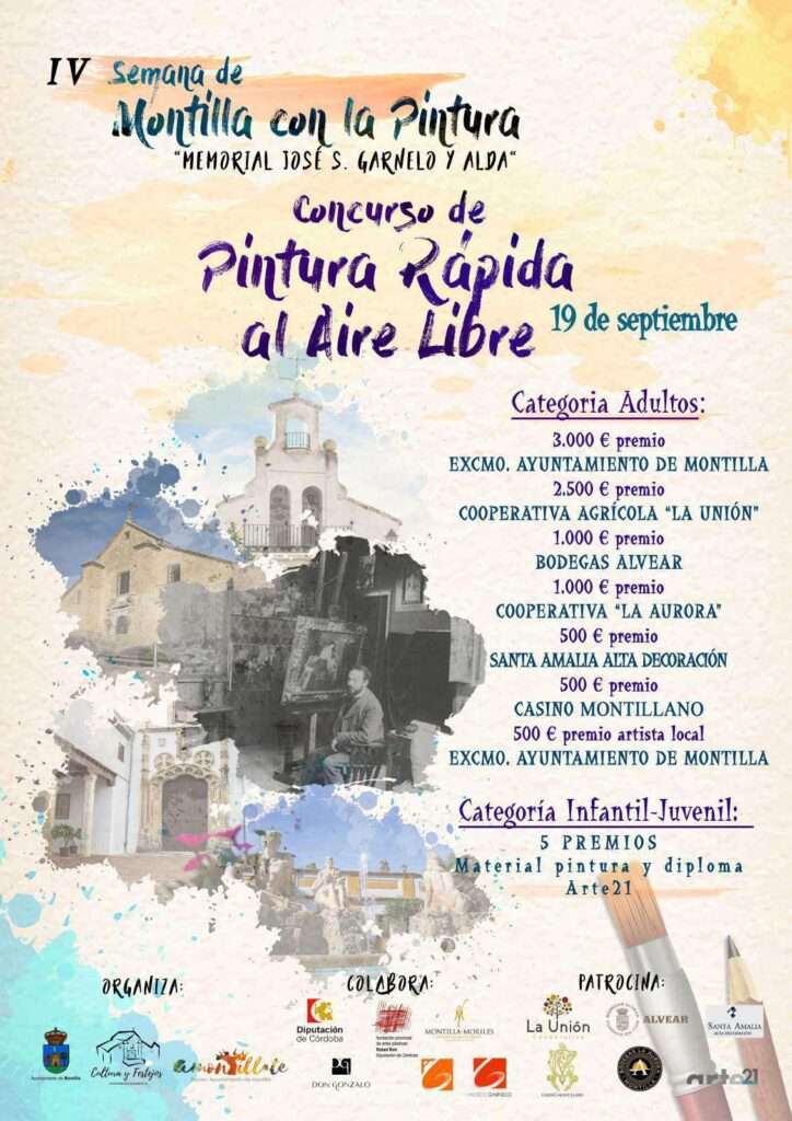 Concurso de pintura rápida Montilla 2021