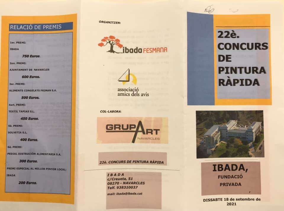 Concurso de pintura rápida Navarcles 2021