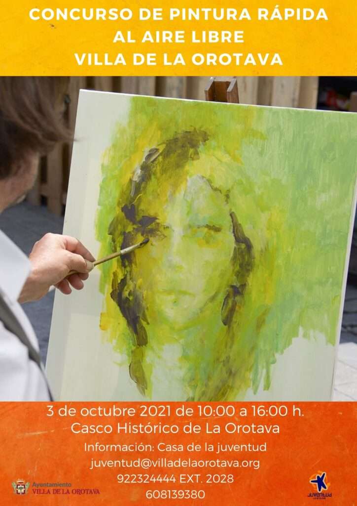 Concurso de pintura rápida Orotava 2021
