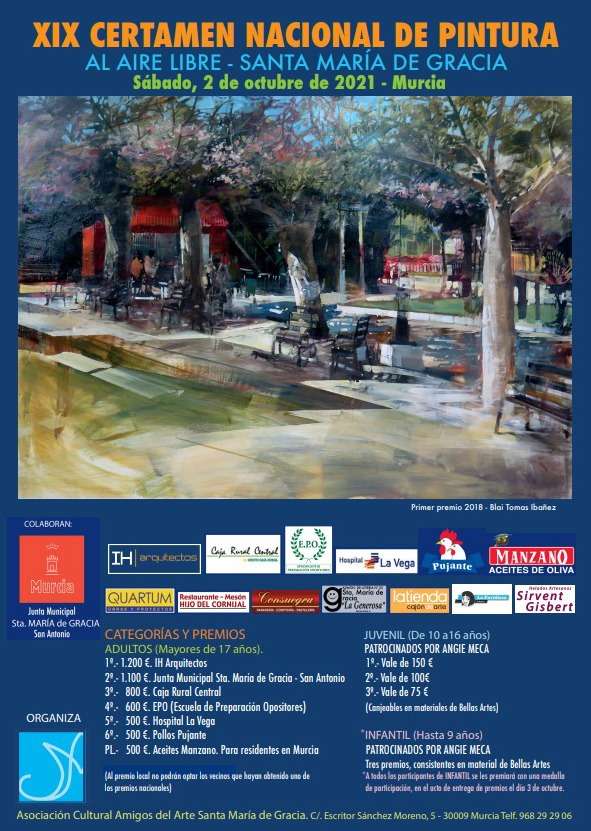 Concurso de pintura rápida Santa María de Gracias 2021