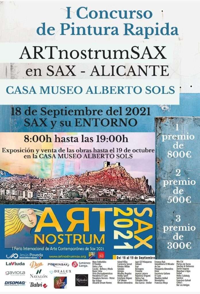 Concurso de pintura rápida Sax 2021