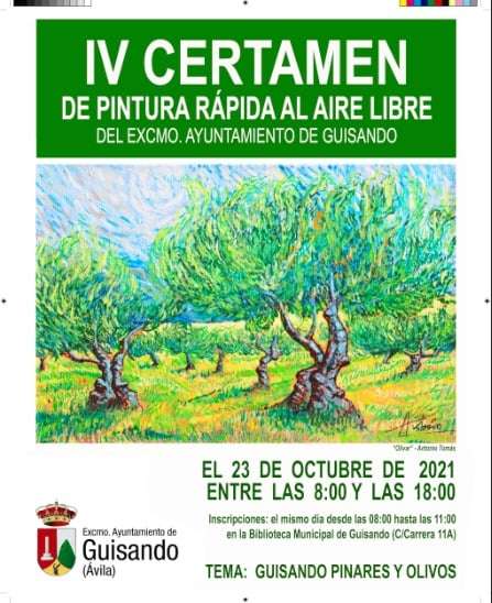Concurso de pintura rápida Guisando 2021
