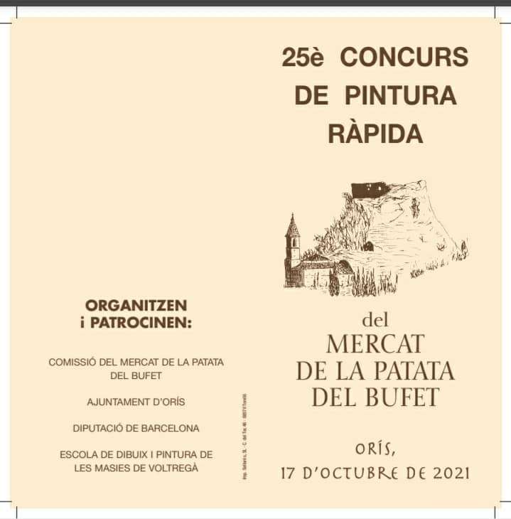 Concurso de pintura rápida Orís (Barcelona) 2021