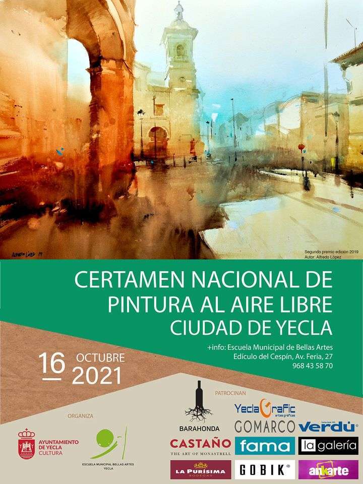 Concurso de pintura rápida Yecla 2021