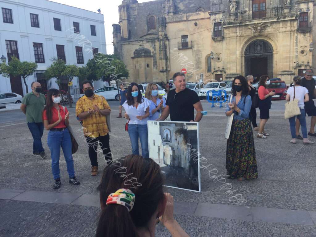 Primer premio concurso de pintura rápida Arcos de la Frontera 2021