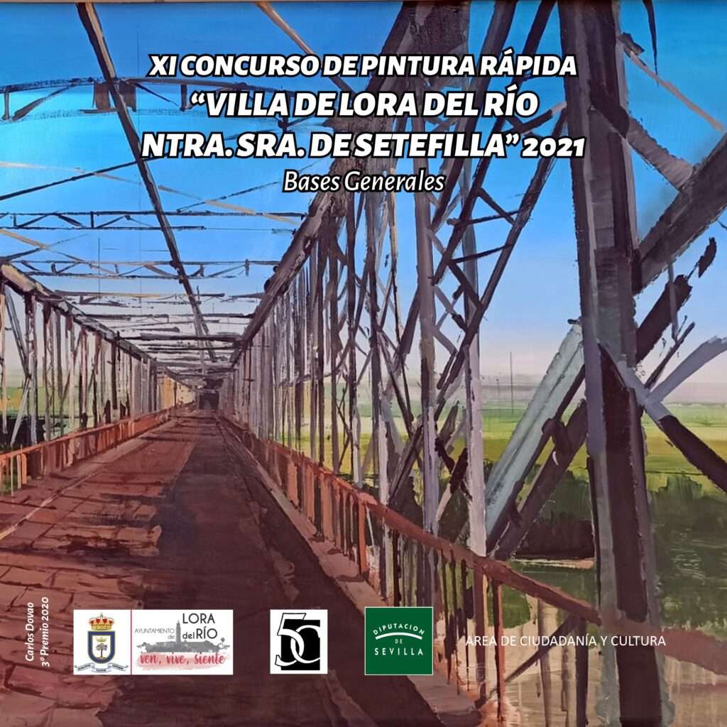 Concurso de pintura rápida Lora del Río 2021