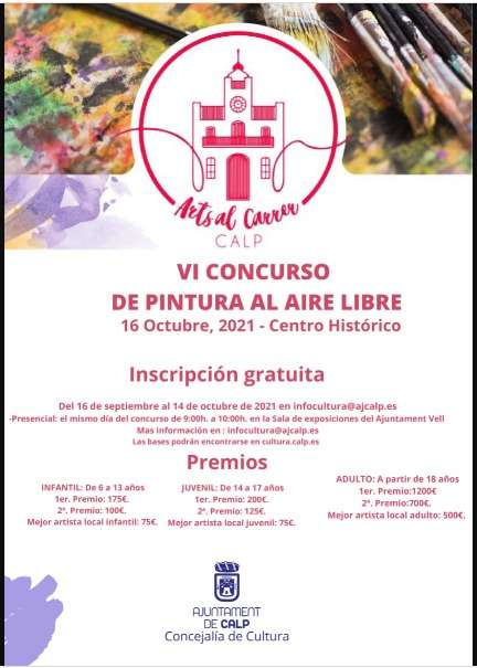 concurso pintura rápida el Calpe 2021