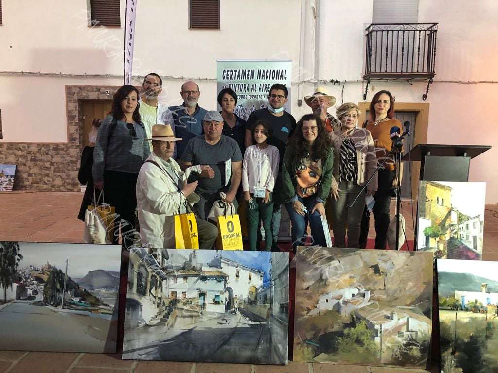 premiados-concurso-pintura-rápida---Iznájar-2021