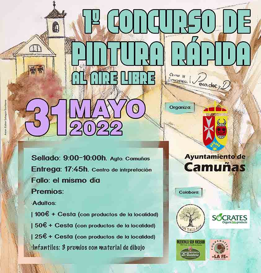 I Concurso de pintura al aire libre Camuñas 2022