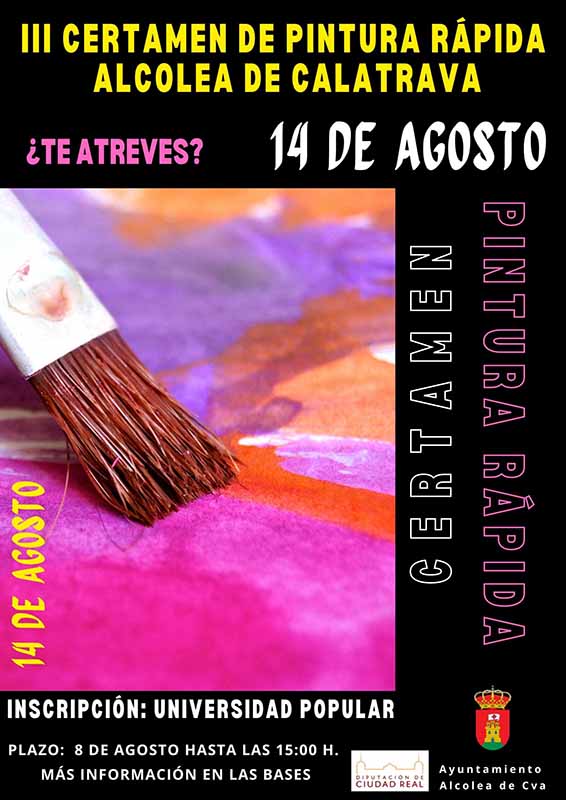 III Certamen de Pintura Rápida Alcolea de Calatrava 2022